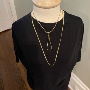 Trio of 3 Gold Tone Chains
